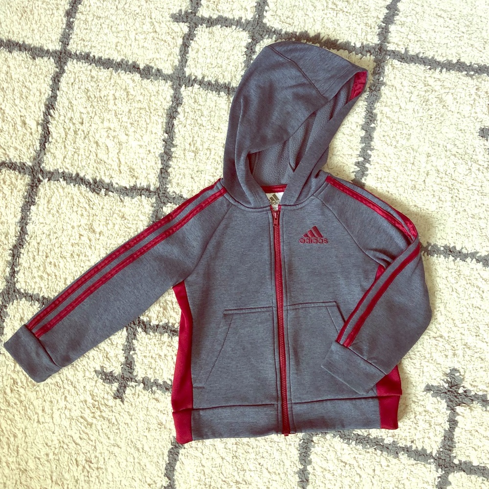 Toddler adidas track jacket